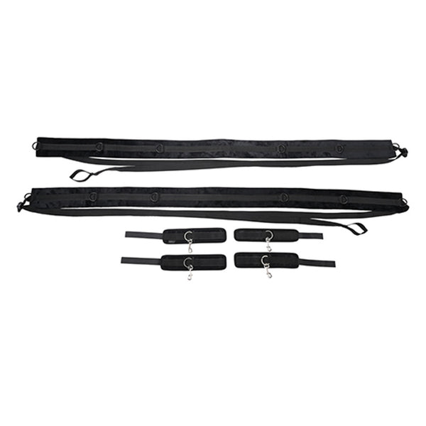 "No Matter Where Bondage Restraint System - Black SS20103"