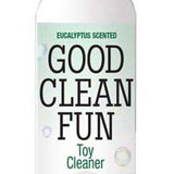 2 fl oz bottle of Good Clean Fun Eucalyptus Toy Cleaner on a white background.