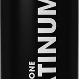 8 fl oz bottle of WET Platinum luxury silicone-based lubricant displayed on white background.