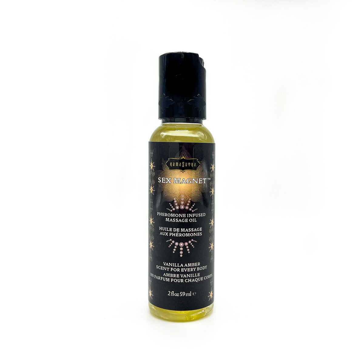 "Sex Magnet Pheromone Massage Oil 2 Oz - Vanilla Amber KS12062"