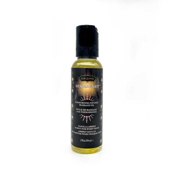 "Sex Magnet Pheromone Massage Oil 2 Oz - Vanilla Amber KS12062"