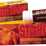 Tube of Stay Hard Cream 1.12 oz displayed on white background.