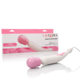 White full-size massager wand shown on neutral background.