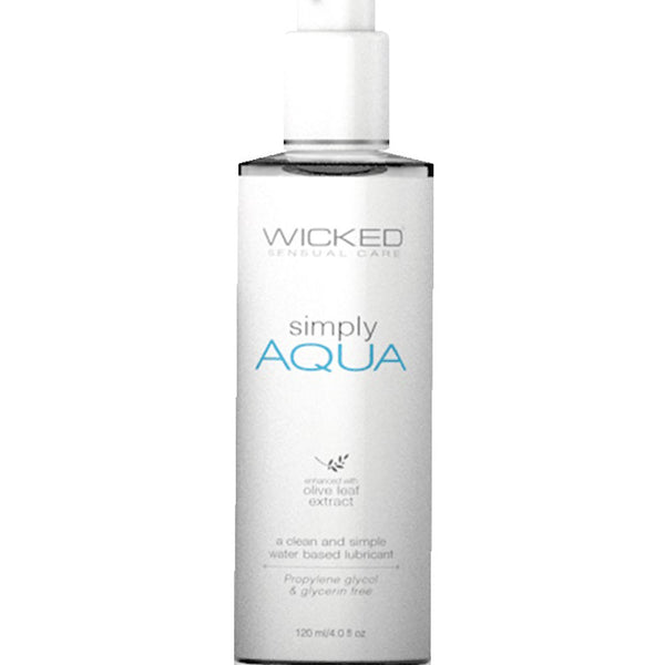 "Simply Aqua Fragrance Free Lubricant - 4 Fl. Oz. WS-91104"