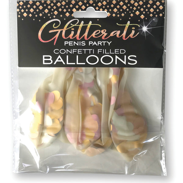 "Glitterati Penis Party Confetti Balloon CP-1032"